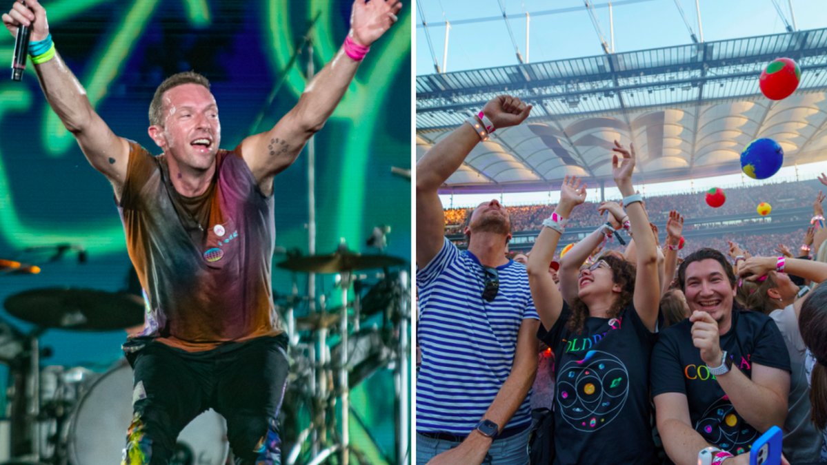 Rockbandet Coldplay hjälpte ett fan som hade bokat fel biljett